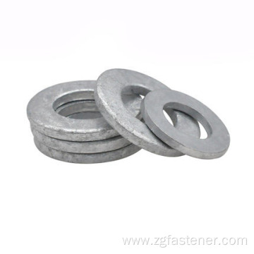 DIN125 hot dip galvanized plain washers